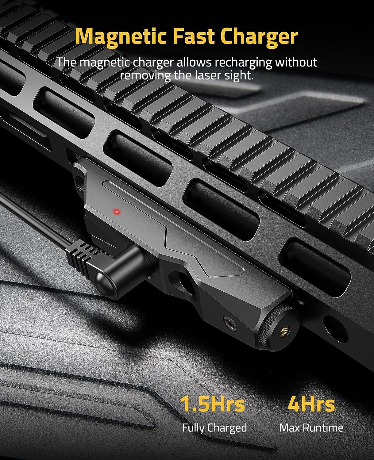 CVLIFE Green Laser Sight Compatible with M-Lok and Picatinny Rail