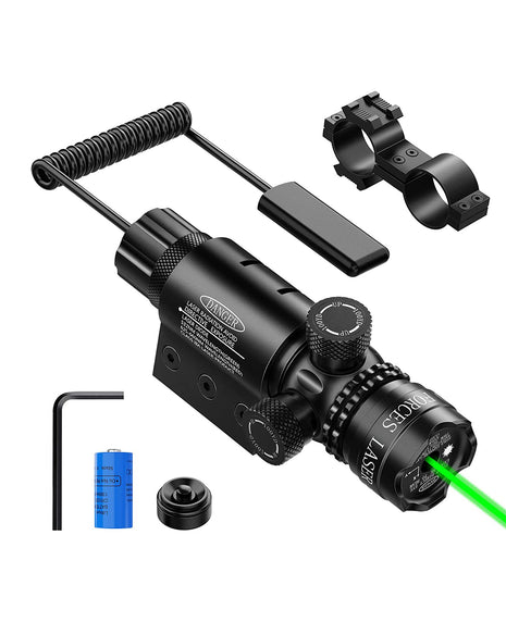 CVLIFE Green Laser Sight Green Dot 532nm Scope with Pressure Switch