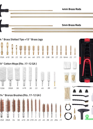 CVLIFE Gun Cleaning Kit featuring 12ga