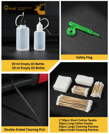 CVLIFE Gun Cleaning Kit featuring double-ended cleaning pick
