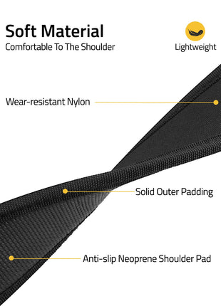 CVLIFE hunting rifle sling featuring soft material comfortabletotheshoulder lightweight