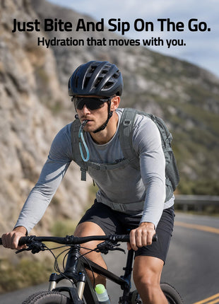 CVLIFE Hydration Hiking Backpack featuring hydration that moves with you in grey