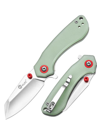 CVLIFE 2 12 14C28N Stainless Steel Blade in jade green