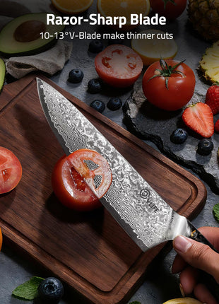 CVLIFE chef's knife featuring razor-sharp blade