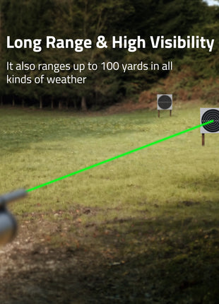12GA Laser Bore Sight with Long Range & High Visibility