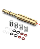 CVLIFE Laser Bore Sight for .22lr and 223/5.56mm Red Laser Boresighter with Spare Batteries and O-rings