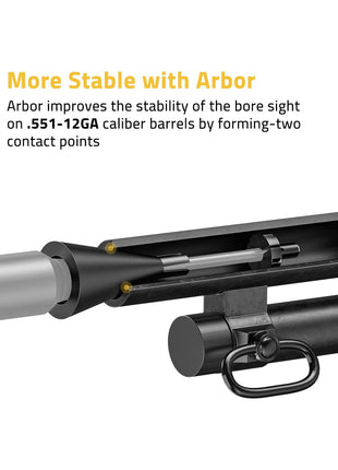 Stable Laser Bore Sight Kit with Arbor for Targeting