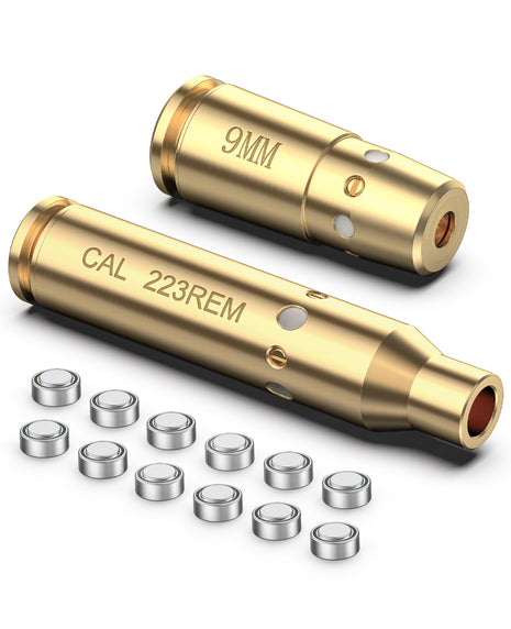CVLIFE Laser Bore Sights for .223 and 9mm