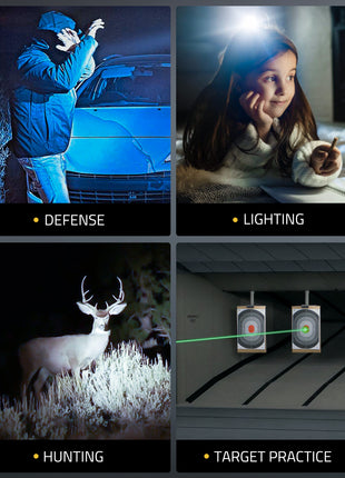 Wide Usage of Laser Light for Defense, Lighting, Hunting and Target Pratice