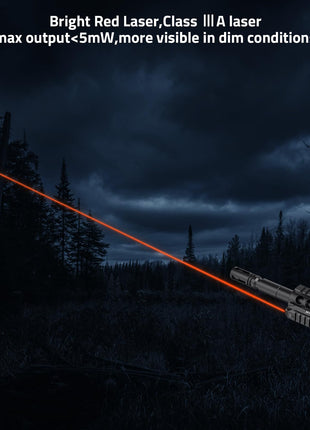 CVLIFE Laser Sight featuring bright red laser,class illa laser
