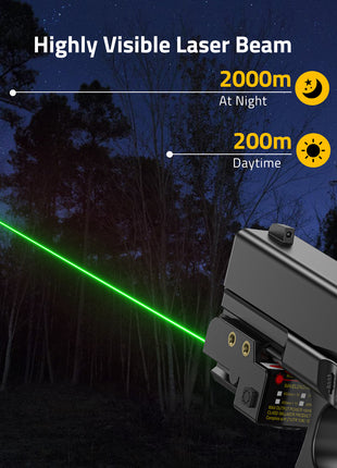 Highly Visible Laser Beam Green Laser Sight for Shotguns
