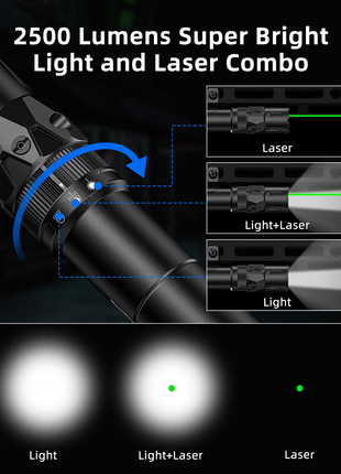 CVLIFE light laser combo featuring light and laser combo