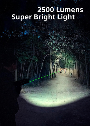 CVLIFE M-Lok Rechargeable Rifle Light and Class IIIA featuring super bright light