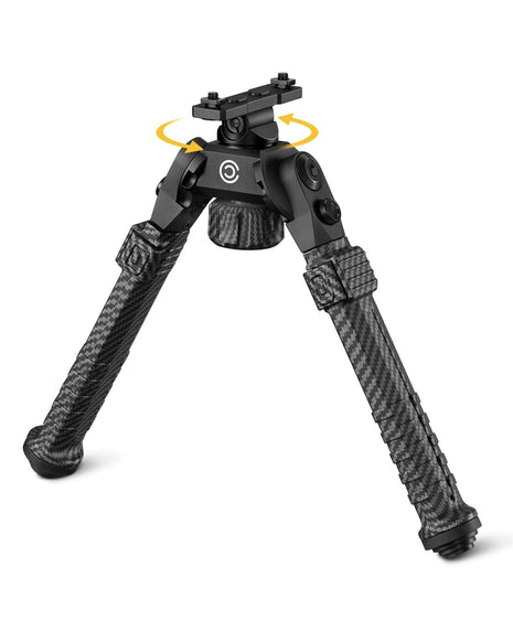CVLIFE M-Rail Carbon Fiber Bipod 8-11 Inches