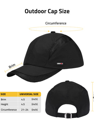 Outdoor Cap Size Details