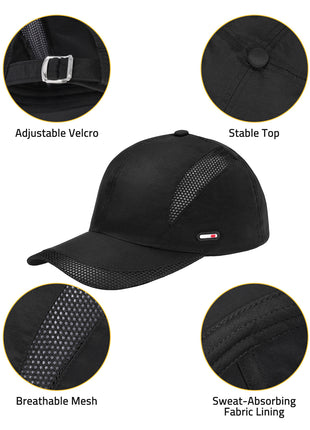 Unisex Breathable Baseball Cap for Outdoors