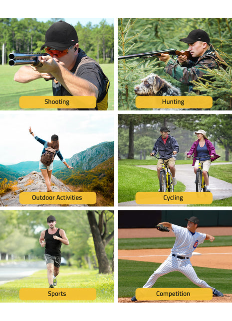 Outdoor Cap for Hunting/Shooting, Sports and Other Outdoor Activities