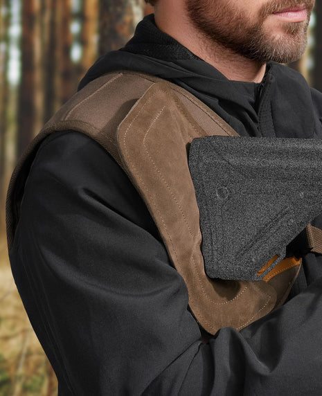CVLIFE Pad for Shotgun in brown