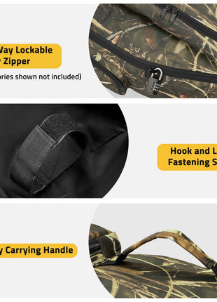 CVLIFE Padded Crossbow Bag featuring fastening strap sturdy carrying