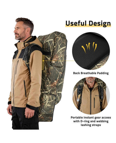 CVLIFE Padded Crossbow Bag featuring useful design back breathable padding