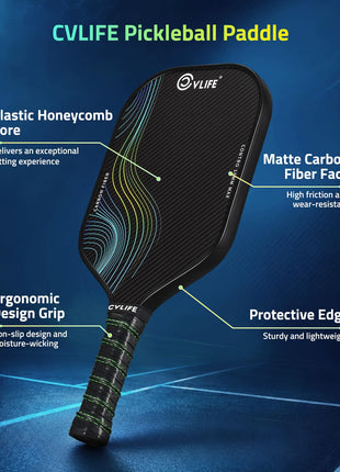 CVLIFE Pickle Ball Paddle featuring design grip protective edge