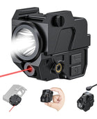 CVLIFE Pistol Laser Flashlight Combo Tactical Laser Light