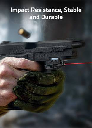 Impact and Stable Red Laser Sight for Pistols