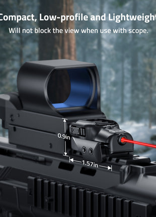 Compact and Low Profile Gun Laser Sight