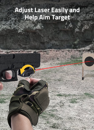 Adjustable Laser Sight Help Aim Target