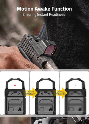 Motion Awake Red Dot Sight for Instant Readiness