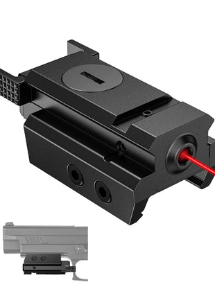 CVLIFE Red Dot Laser Sight Tactical 20mm Standard Picatinny Weaver Rail