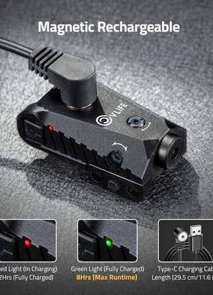 Red Green Laser Sight Support Magnetic Recharging