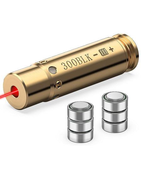 CVLIFE Red Laser Bore Sight 300BLK Zeroing Bore Sighting with Batteries