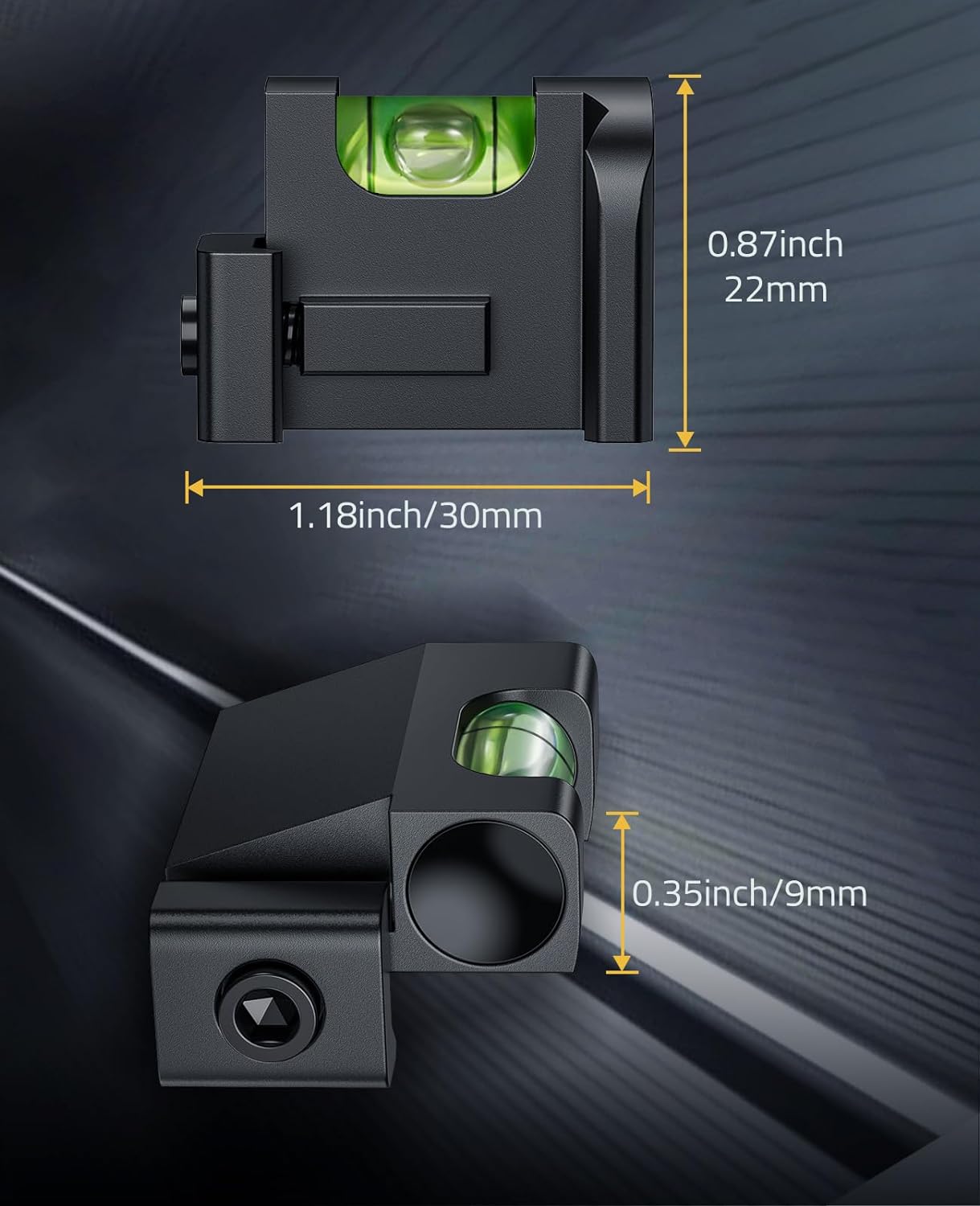 CVLIFE Rifle Scope Leveling Kit Scope Bubble Level for Picatinny Rail