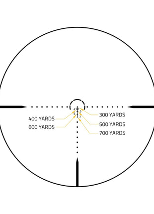 CVLIFE LPVO Rifle Scope featuring 300yards CV-BDC-2