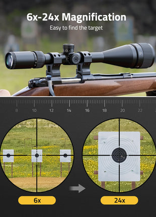 CVLIFE AO Rifle Scope featuring easy to find the target