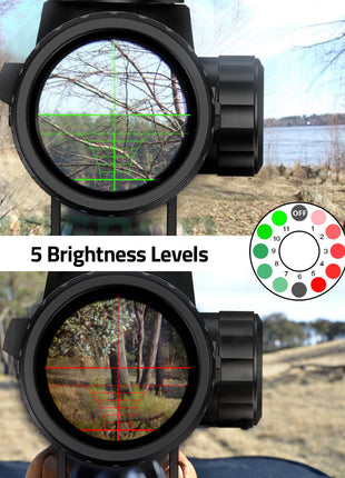 CVLIFE 3-9x40 Rifle Scope featuring off