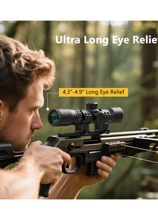 CVLIFE scope featuring ultra long eye relief