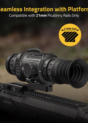 CVLIFE Rifle Scope featuring compatible with picatinny rails only