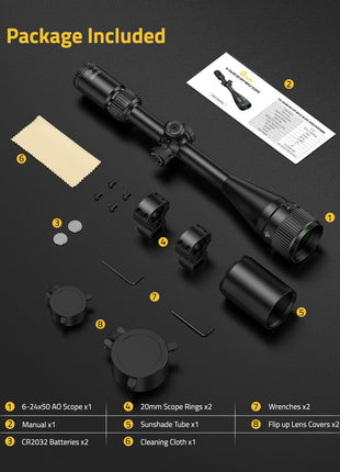CVLIFE Range Scope featuring package included