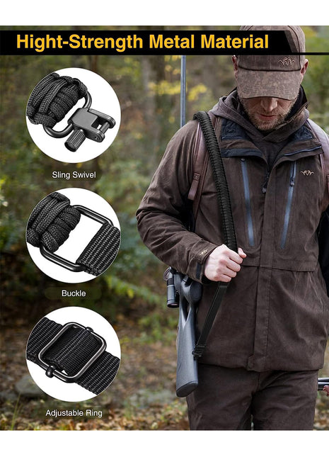 High Strength Adjustable 550 Paracord Sling