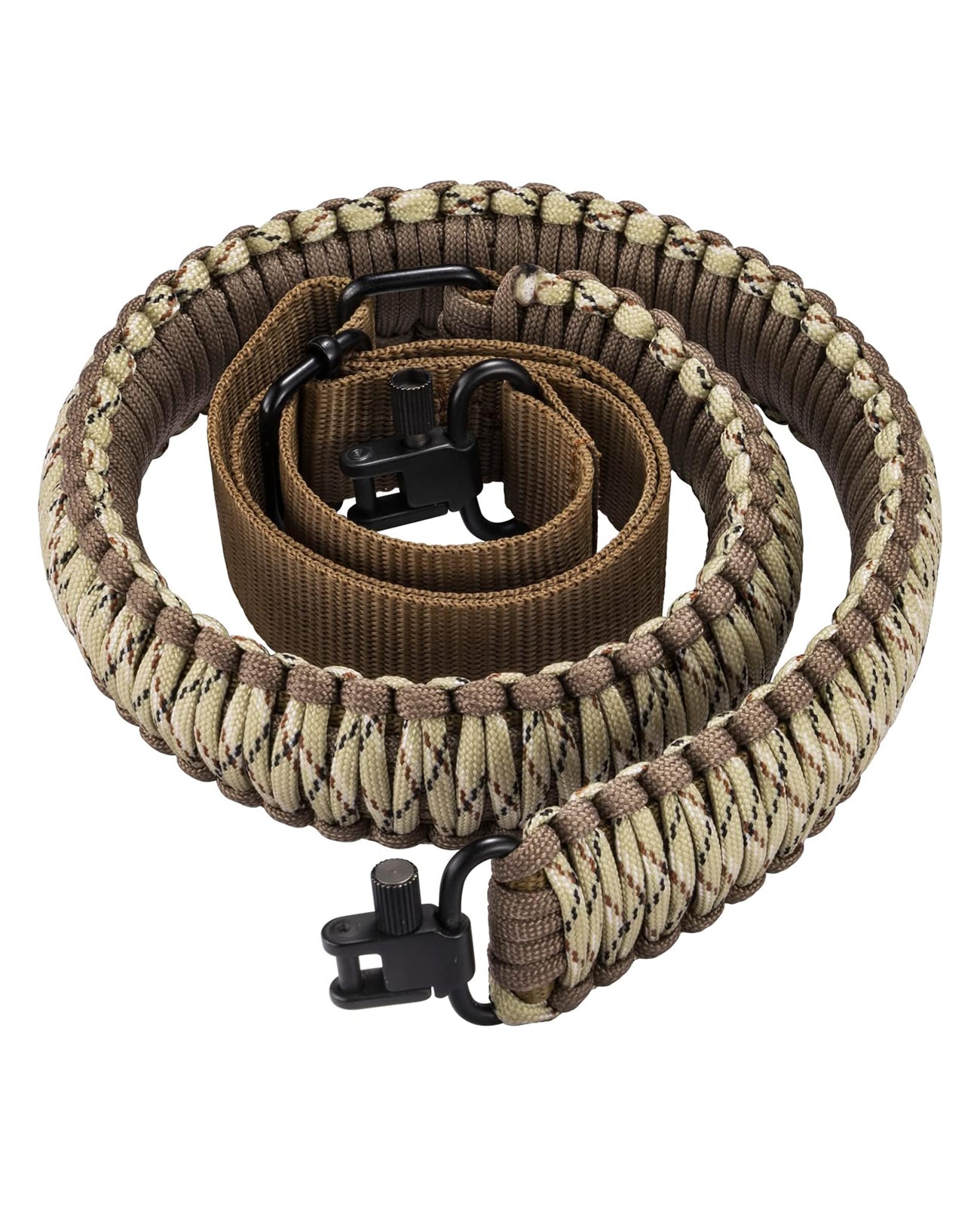 CVLIFE Two Point Slings 550 Paracord Adjustable Strap