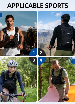 CVLIFE Running Vest featuring applicablesports running hiking Large