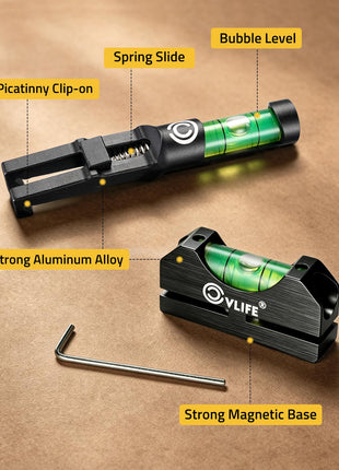CVLIFE Leveling Kit Optics featuring picatinny clip-on strong aluminum alloy