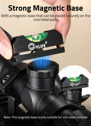 CVLIFE Optics featuring magnetic base iron/steel parts