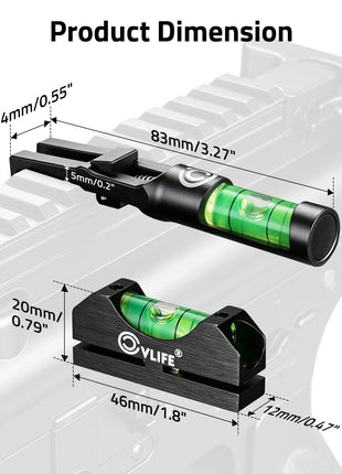 CVLIFE Mounting Kit featuring product dimension vlife, 14mm x 83mm x 5mm