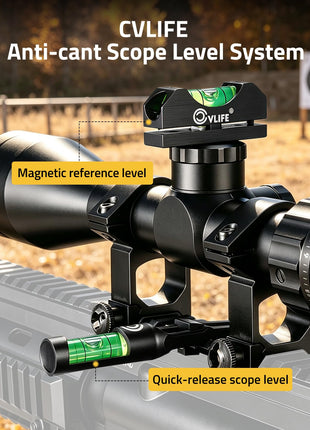CVLIFE Level Quick-release Scope Leveling Kit Optics featuring vlife magneticreferencelevel quick-release scopelevel