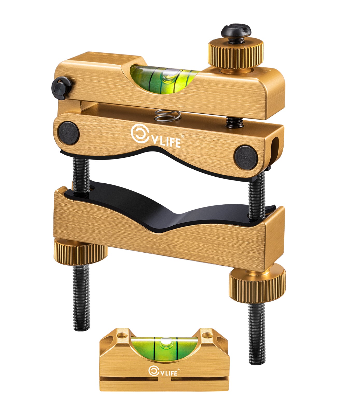 Cross Spirit Level, Small Spirit Level Robust And Shatterproof T-Spirit Level Camping Spirit Level Bubble Level Caravan Accessory Level Tool - Foto 11