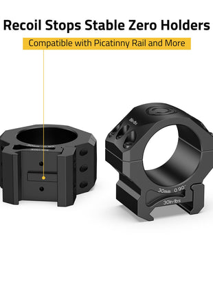CVLIFE Precision Scope Rings featuring compatible with picatinny rail and more 30mm x 0.90inch