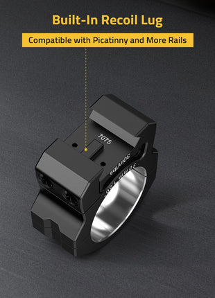 CVLIFE Pre-Lapped Precision CNC Machined Mounts featuring compatible with picatinny and more rails Medium